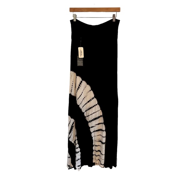Forever 21 Dresses & Skirts - Forever 21 Black Tie Dye Maxi Skirt Size L NWT